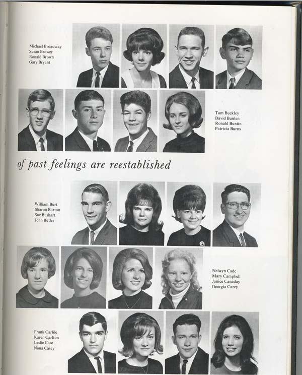 William Chrisman High School Class of 67 Senior Pictures