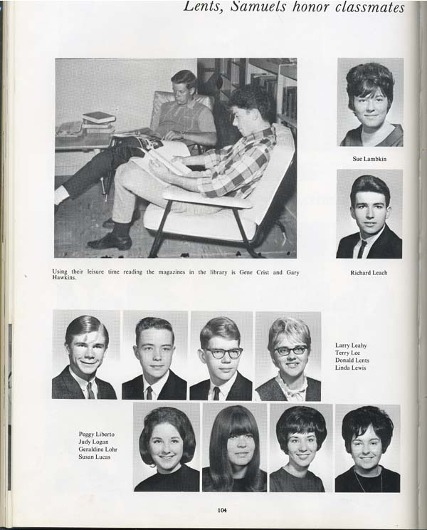 William Chrisman High School Class of 67 Senior Pictures