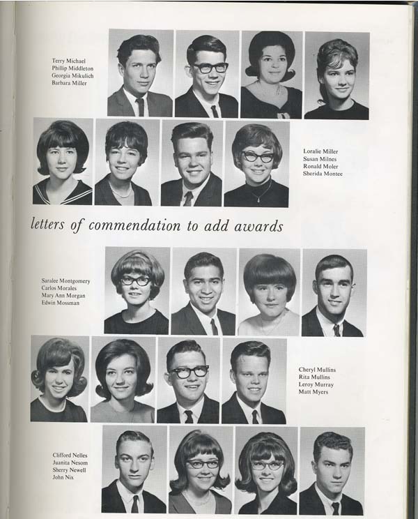 William Chrisman High School Class of 67 Senior Pictures