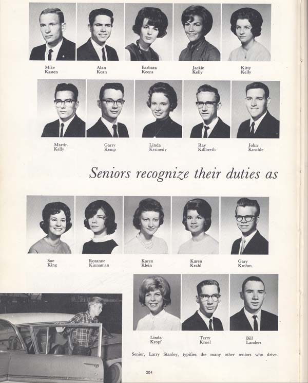 Truman High School Class of 65 Senior Pictures