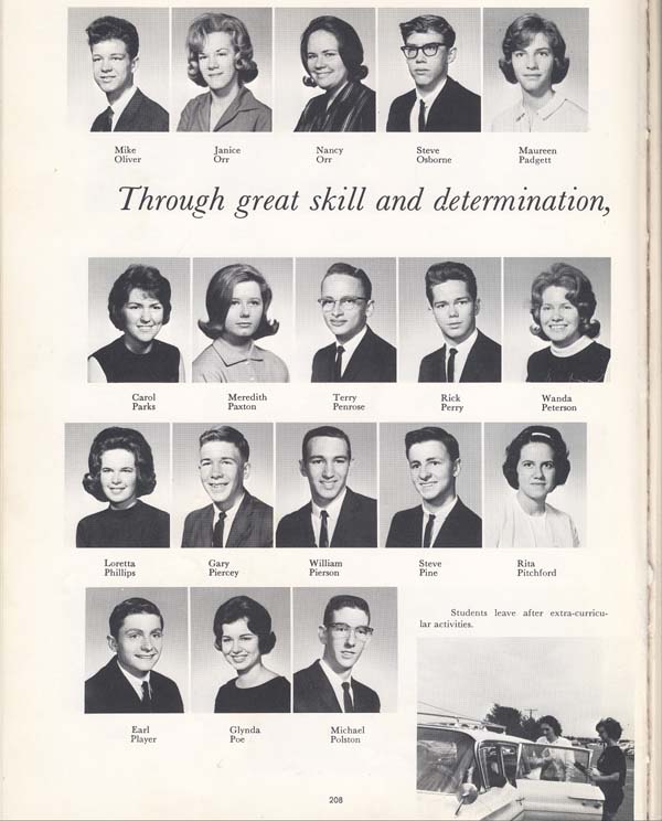 Truman High School Class of 65 Senior Pictures