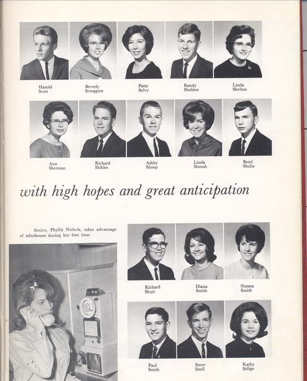 Truman High School Class of 65 Senior Pictures