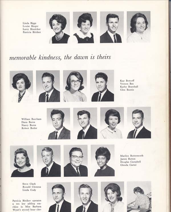 William Chrisman High School Class of 65 Senior Pictures