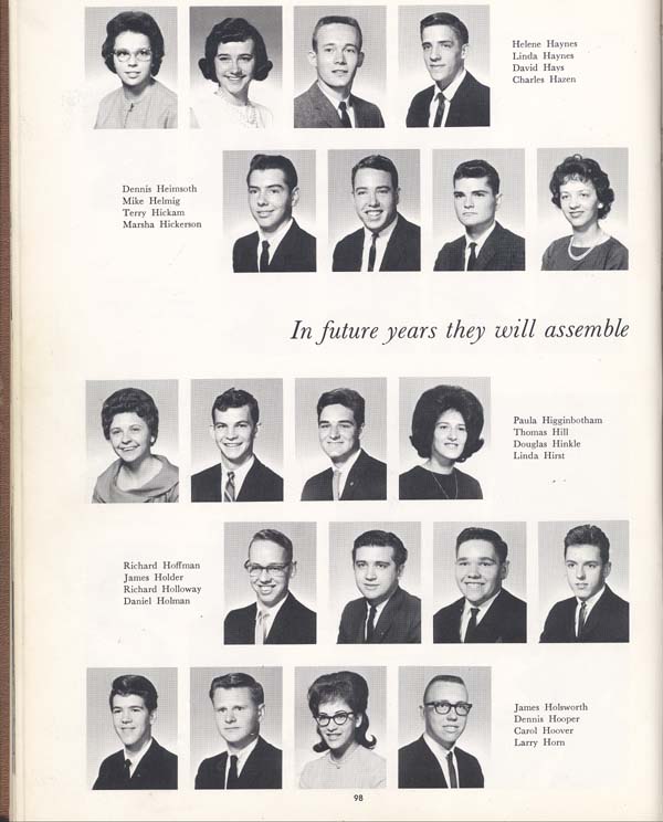 William Chrisman High School Class of 65 Senior Pictures