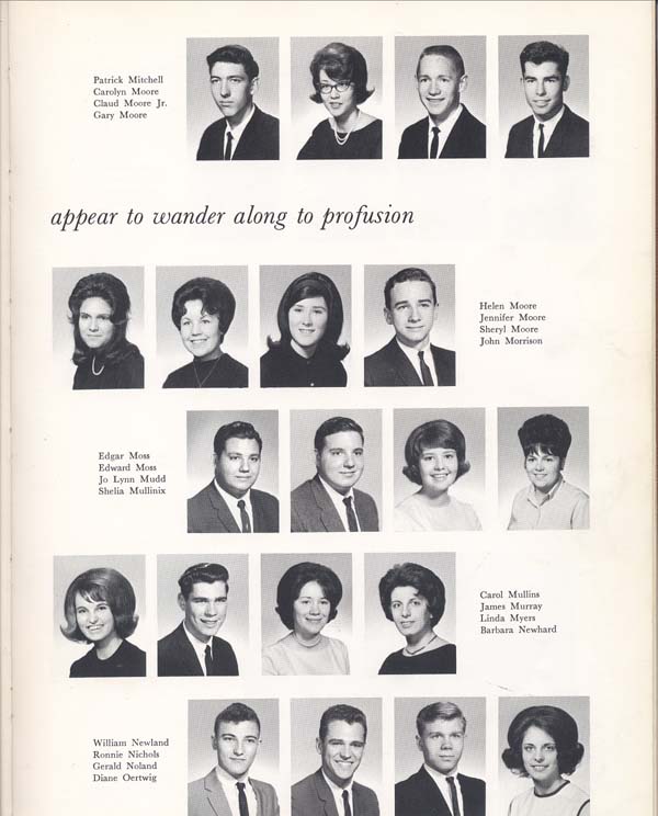 William Chrisman High School Class of 65 Senior Pictures